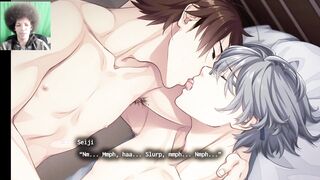 Brunette studs wrecked in Room No 9 gay erotic heaven