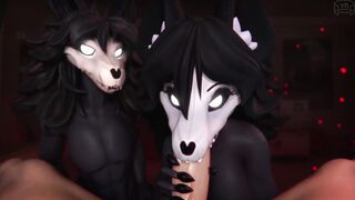 Double the Fun SCP-1471 Hentai POV Blowjob Bisexual Threesome Creampie