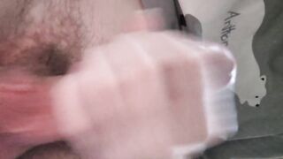 Jerking raw cum on my anime figure until I choke
