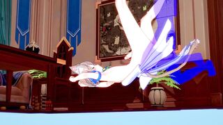 Re Zero Yaoi Felix’s dripping anal creampie ruined twink