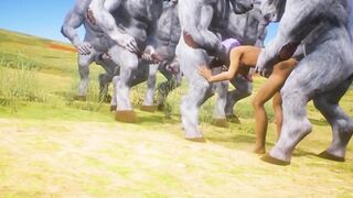 Furry with huge horse dildos double penetration wild gay yiff