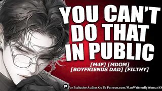 Tease Your Boyfriend's Dad At Dinner Rough Mature Man M4F