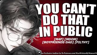 Tease Your Boyfriend's Dad At Dinner Rough Mature Man M4F