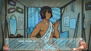 BFFs Gangbang in Visual Novel Threesome with Monster Boy Cumshots