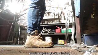 Giant Duct Tape Crush: From Submission To Foot Trampling in HD