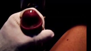 Cum competition Ninarose destroys anal dildo solo gay taxi
