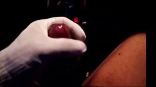 Cum competition Ninarose destroys anal dildo solo gay taxi