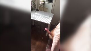 Big hairy teen dick gets destroyed in POV cum dumps