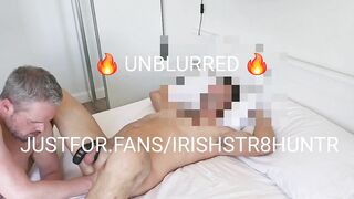 Straight stud gets FISTED raw by GIANT gay dildo until wrecked