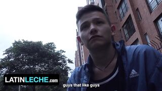 Latin Leche Latino Photographer Fucks Stranger Raw Deep Throat Breeding