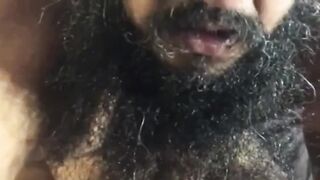 FTM bear chub fucking myself raw toys solo again