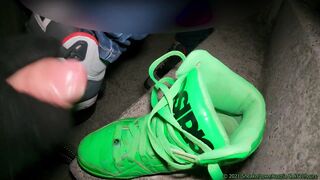 Gay Twink Destroyed Fucked Outdoor Sneakers Cum