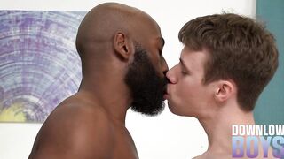 Adam Awbride Forgives JJ Lake with Deep Throat and Raw Bareback Pounding