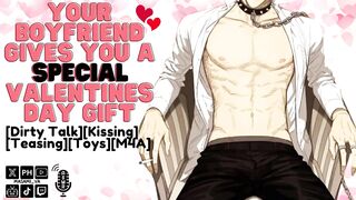 Your Boyfriend Leaves You A Nasty Valentine Gift Femboy Whimpering Joi Audio