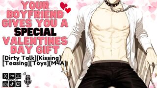 Your Boyfriend Leaves You A Nasty Valentine Gift Femboy Whimpering Joi Audio