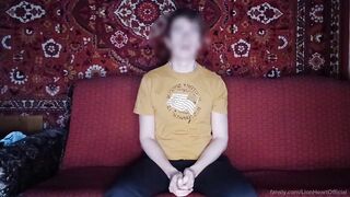 Straight teen tears castings first anal solo prostate explosion