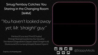 Smug Femboy Catches You Staring in the Changing Room Humiliation Audio