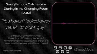 Smug Femboy Catches You Staring in the Changing Room Humiliation Audio