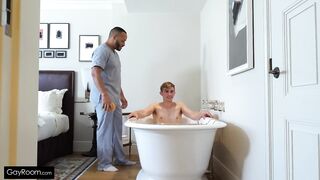 Dillion Sucks Darron’s Thick Cock Raw & Gushing Massage