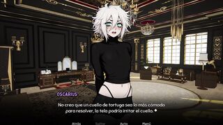 Haunted by femboy part 8 Cum gushing lesbian office roleplay with big cock