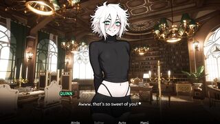 Haunted by femboy part 8 Cum gushing lesbian office roleplay with big cock