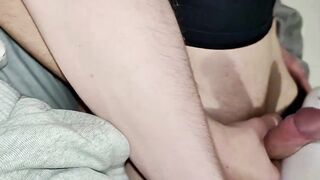 Twink Femboy Destroyed With Feet And Hardcore Blowjob Action