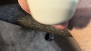 Close up Edge Vibe Session Destroyed By Girlcock