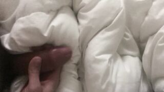 Gay big cock destroyed in 9 loads of cum close up cumshot