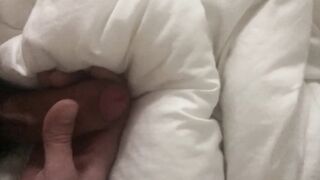 Gay big cock destroyed in 9 loads of cum close up cumshot