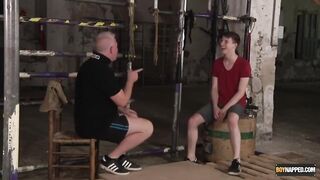 Dominant Daddy Sebastian Kane Destroys Bound Taylor Mason raw rough bdsm
