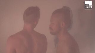 Axel Abysse gets destroyed in extreme fisting after riding thick pierced cock
