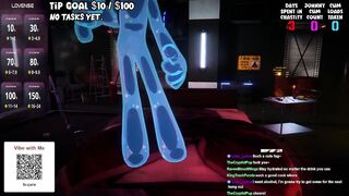 Slimeboy Twink Choked Moaning VR Gloryhole Blowjob