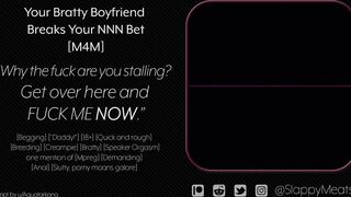 Your Boyfriend Breaks Your NNN Bet Rough Whimpering Femboy Bottom