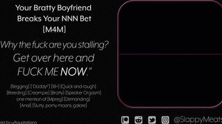 Your Boyfriend Breaks Your NNN Bet Rough Whimpering Femboy Bottom