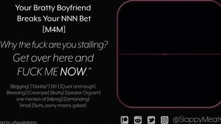 Your Boyfriend Breaks Your NNN Bet Rough Whimpering Femboy Bottom