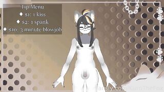Furry femboy moaning raw uncut gay solo cock solo stream