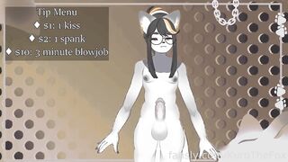 Furry femboy moaning raw uncut gay solo cock solo stream