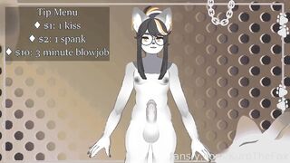 Furry femboy moaning raw uncut gay solo cock solo stream