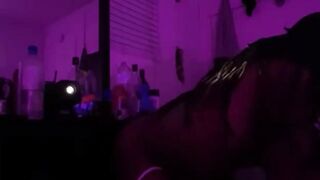 Bareback white cocks burst deep in screaming anal fire