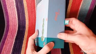 Satisfyer plug 2 plugged and pulsing straight guy first time anal gay unboxing