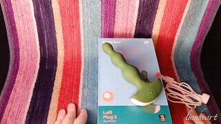Satisfyer plug 2 plugged and pulsing straight guy first time anal gay unboxing