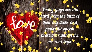 Two sissy femboys scream as they get their tight asses wrecked and drench their legs in cum