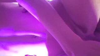 Twink femboy James destroyed by muscled daddy rough fuck and creampie blowjob