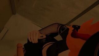 Cop investigates your throbbing cock femboy officer gets you off