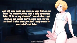 Femboy Frotting HEAVY cock rubs huge moans roleplay audio raw nasty