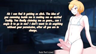 Femboy Frotting HEAVY cock rubs huge moans roleplay audio raw nasty