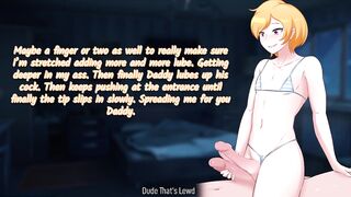 Femboy Frotting HEAVY cock rubs huge moans roleplay audio raw nasty