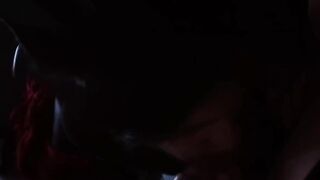 Cute femboy deepthroats boyfriend’s cock cumshot in mouth raw