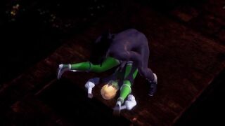 Link Femboy Part 5 destroyed by BBC facefuck Daddy rough deepthroat sissy