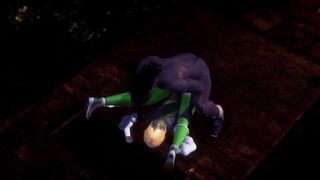 Link Femboy Part 5 destroyed by BBC facefuck Daddy rough deepthroat sissy